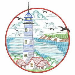 Lighthouses 2 10(Md) machine embroidery designs