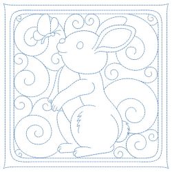 Trapunto Easter Quilt 02(Lg)
