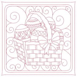 Trapunto Easter Quilt 04(Lg)