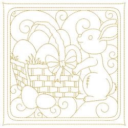 Trapunto Easter Quilt 12(Lg)