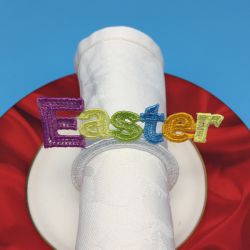 FSL Easter Napkin Rings 07 machine embroidery designs