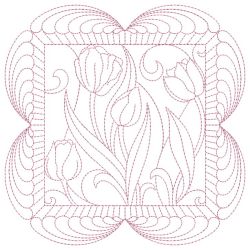 Trapunto Spring Quilt(Sm) machine embroidery designs