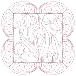 Trapunto Spring Quilt 01(Sm) machine embroidery designs