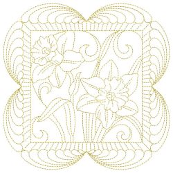 Trapunto Spring Quilt 02(Sm)