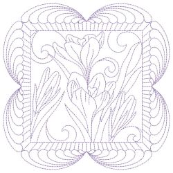 Trapunto Spring Quilt 07(Md) machine embroidery designs