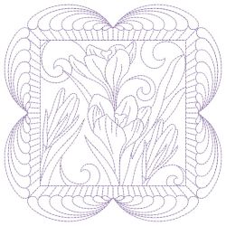 Trapunto Spring Quilt 07(Sm)