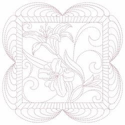 Trapunto Spring Quilt 09(Sm)