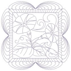 Trapunto Spring Quilt 12(Sm) machine embroidery designs