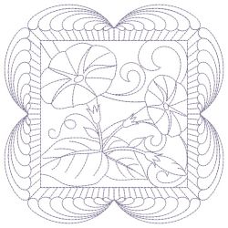 Trapunto Spring Quilt 12(Lg) machine embroidery designs