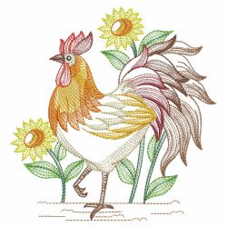 Chickens 3(Md) machine embroidery designs