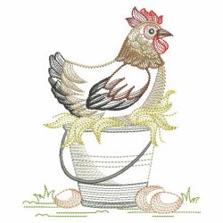 Chickens 3 05(Lg) machine embroidery designs