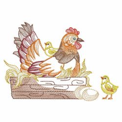 Chickens 3 10(Md) machine embroidery designs