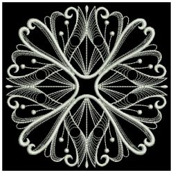 White Work Quilt Block(Sm) machine embroidery designs