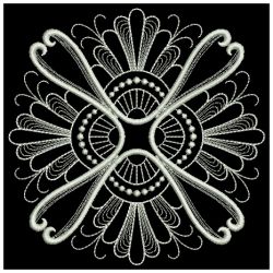 White Work Quilt Block 03(Sm)