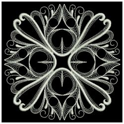 White Work Quilt Block 05(Sm)
