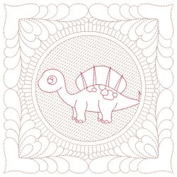 Trapunto Dinosaur Quilt 05(Lg)
