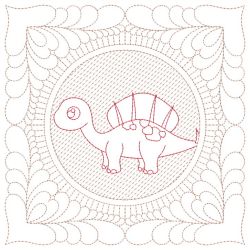 Trapunto Dinosaur Quilt 05(Md)