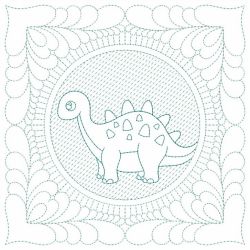Trapunto Dinosaur Quilt 07(Lg)