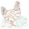 Vintage Chickens 3 08(Lg)