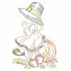 Vintage Harvest Sunbonnet Sue 07(Sm)