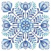 Delft Blue Quilt Block(Md)