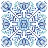 Delft Blue Quilt Block(Md)