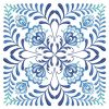 Delft Blue Quilt Block 07(Md)