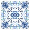Delft Blue Quilt Block 11(Md)