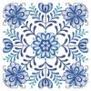 Delft Blue Quilt Block 11(Md)