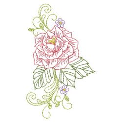 Vintage Rose 5(Md) machine embroidery designs