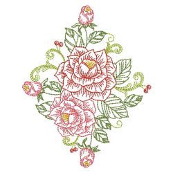 Vintage Rose 5 05(Lg) machine embroidery designs