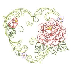 Vintage Rose 5 09(Sm) machine embroidery designs