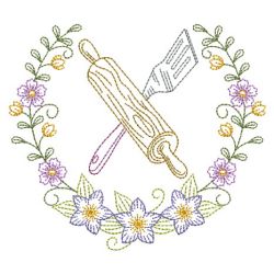 Kitchen in Bloom 2 03(Lg) machine embroidery designs