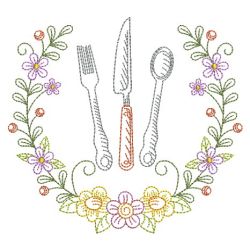 Kitchen in Bloom 2 04(Md) machine embroidery designs