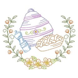 Kitchen in Bloom 2 08(Lg) machine embroidery designs