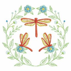 Spring Splendor Wreath 04(Lg) machine embroidery designs