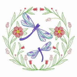 Spring Splendor Wreath 07(Sm) machine embroidery designs