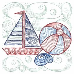 Beach Time 2 05(Md) machine embroidery designs