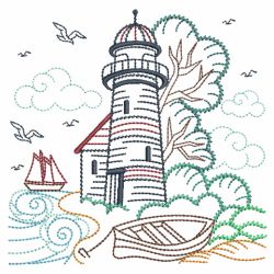 Vintage Lighthouses 07(Sm) machine embroidery designs