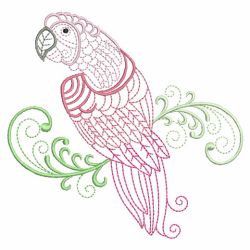 Vintage Parrots 2 04(Sm) machine embroidery designs