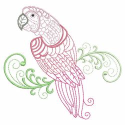 Vintage Parrots 2 04(Md) machine embroidery designs