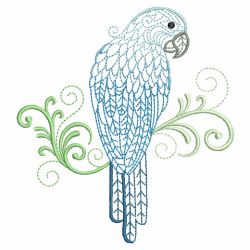 Vintage Parrots 2 10(Md) machine embroidery designs