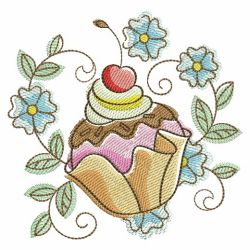 Cupcakes(Sm) machine embroidery designs