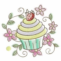 Cupcakes 10(Md) machine embroidery designs