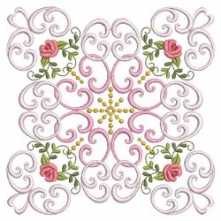 Filigree Roses Quilt 2 04(Sm) machine embroidery designs