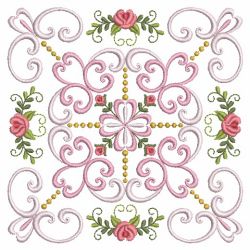 Filigree Roses Quilt 2 07(Sm) machine embroidery designs