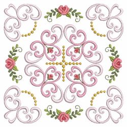 Filigree Roses Quilt 2 10(Sm) machine embroidery designs