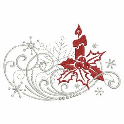 Filigree Christmas Ornaments 2 04(Md) machine embroidery designs