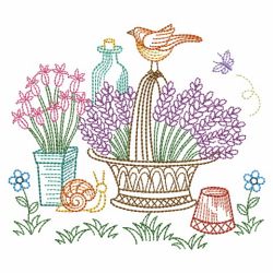 Vintage Garden Time 3 06(Md) machine embroidery designs