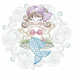 Vintage Mermaids 2(Lg) machine embroidery designs